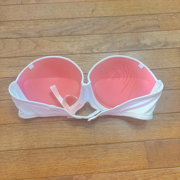 PINK strapless pushup bra size 34C - Picture 3 of 4
